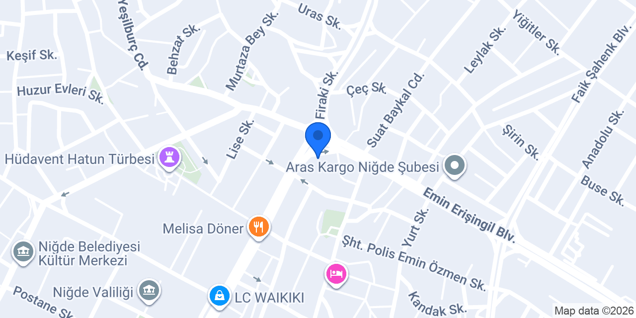 Avukat Samet BİŞKİN konumu
