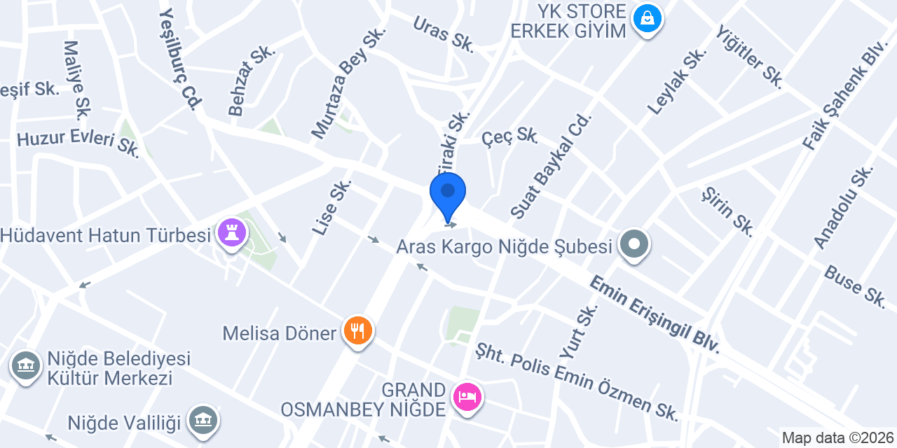 Diş Hekimi Selin Koçer konumu