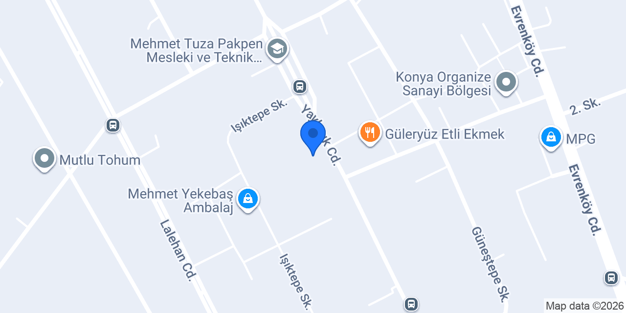 Cevher Kimya konumu