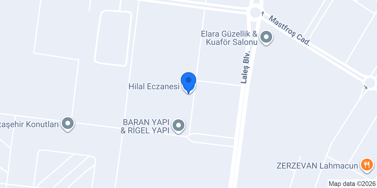 Hilal Eczanesi konumu