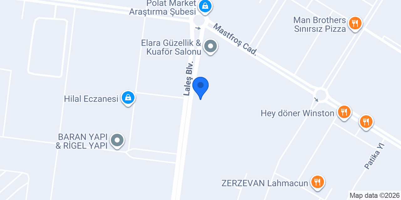 Özdemir İnşaat konumu
