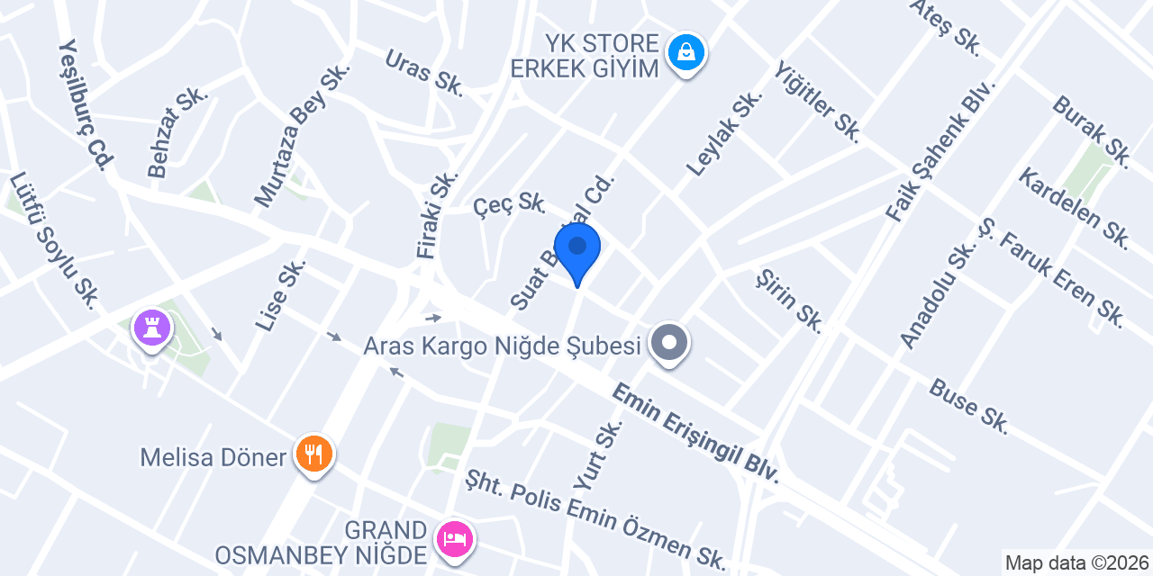 niğde taksi konumu