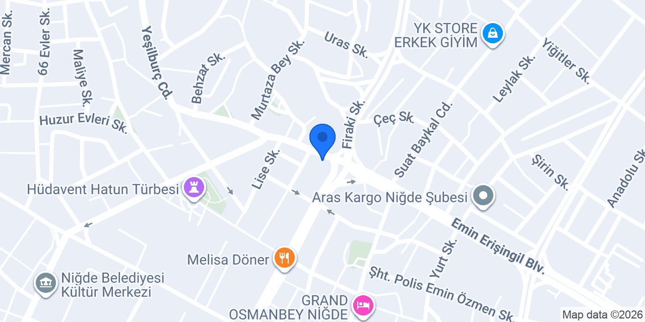 Gap Sürücü Kursu konumu