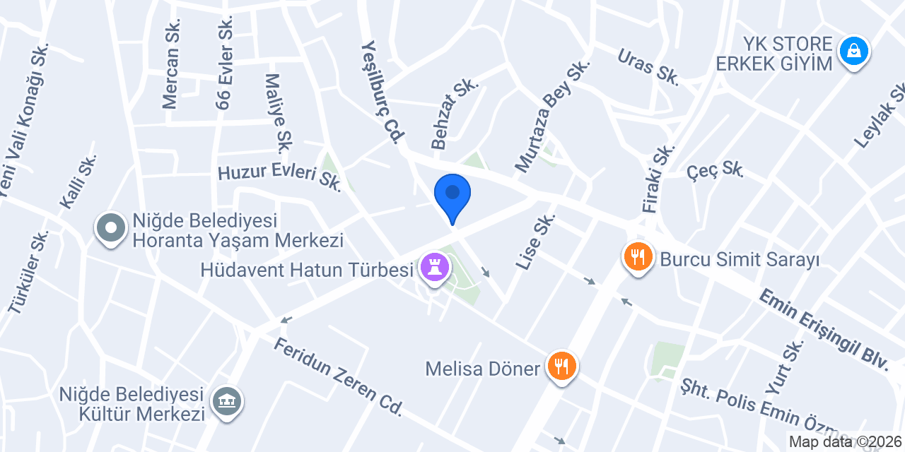 Hazım Tepeyran İlk okulu konumu