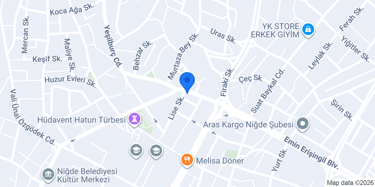 Dilek Bayan Kuaför konumu