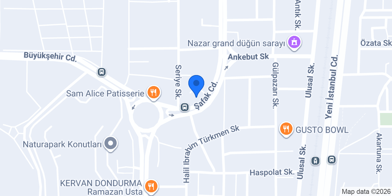 Şenoğlu Veteriner Kliniği konumu