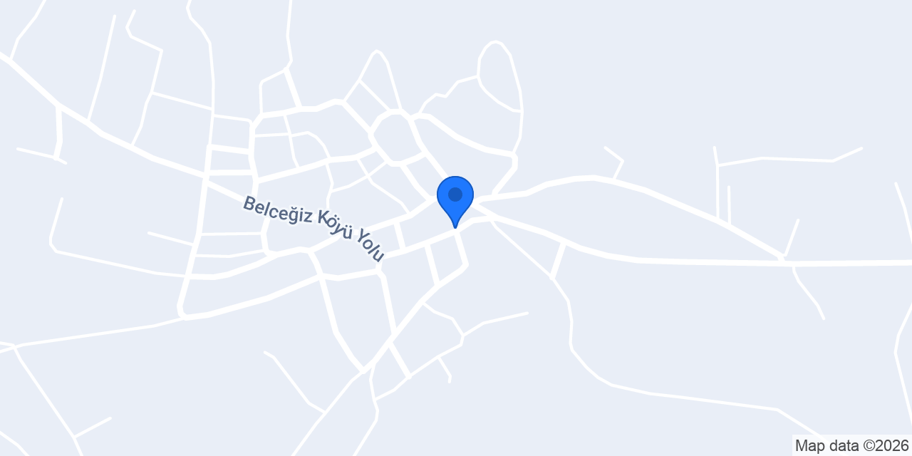 Belceğiz İlköğretim Okulu konumu
