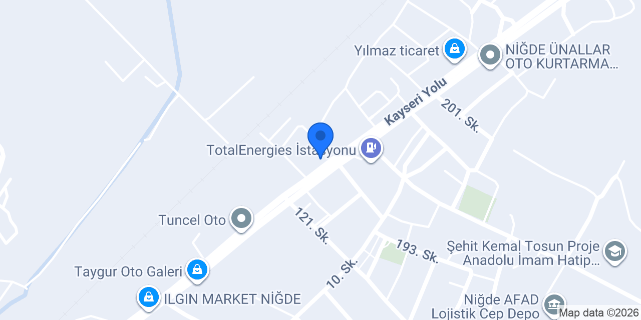 YUSUF KANAL PLAZA konumu