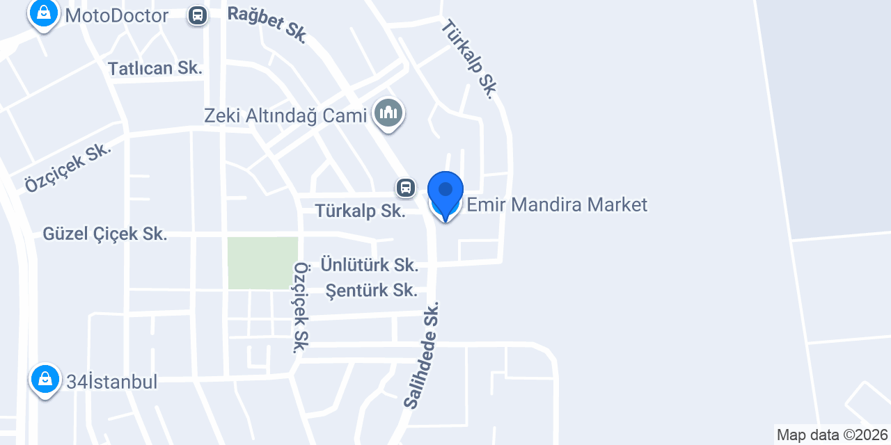 Emir Mandira Market konumu