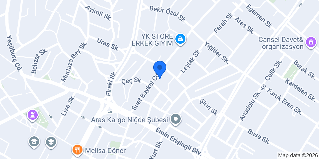 Yatmaz Ticaret konumu