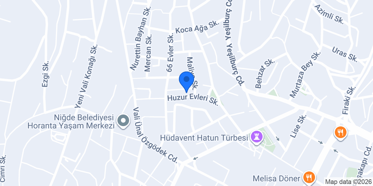 Niğde Dostluk Derneği konumu