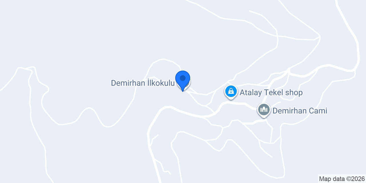 Demirhan İlkokulu konumu