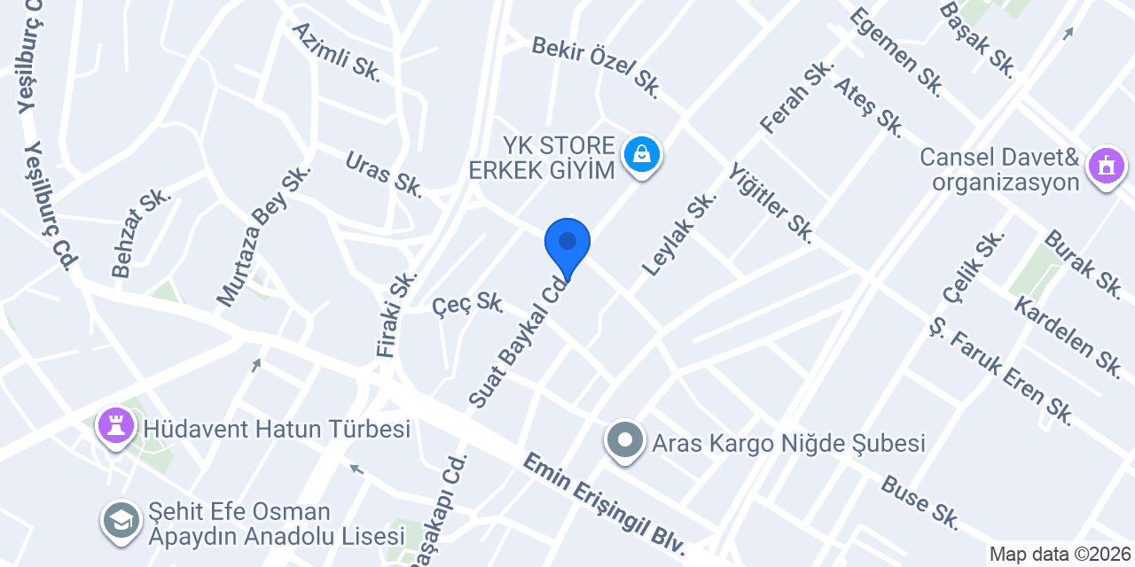 Cihan Elektrik &Aydınlatma Müh. konumu