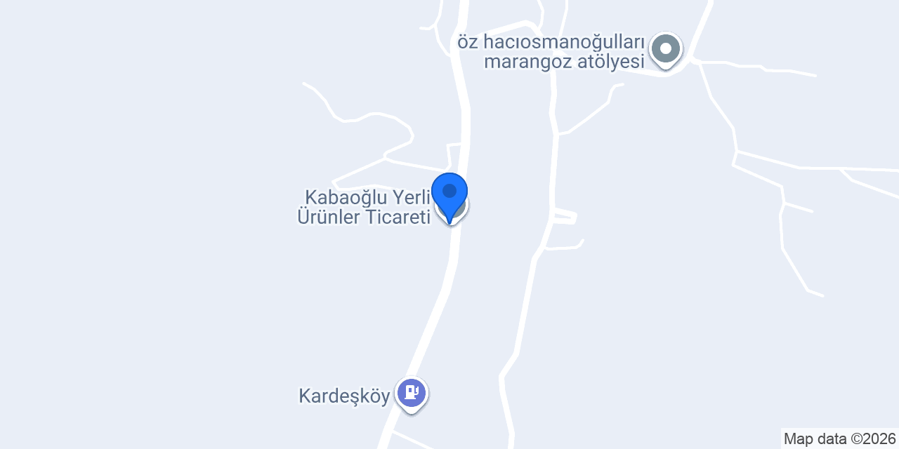 Kabaoğlu Yerli Ürünler Ticareti konumu