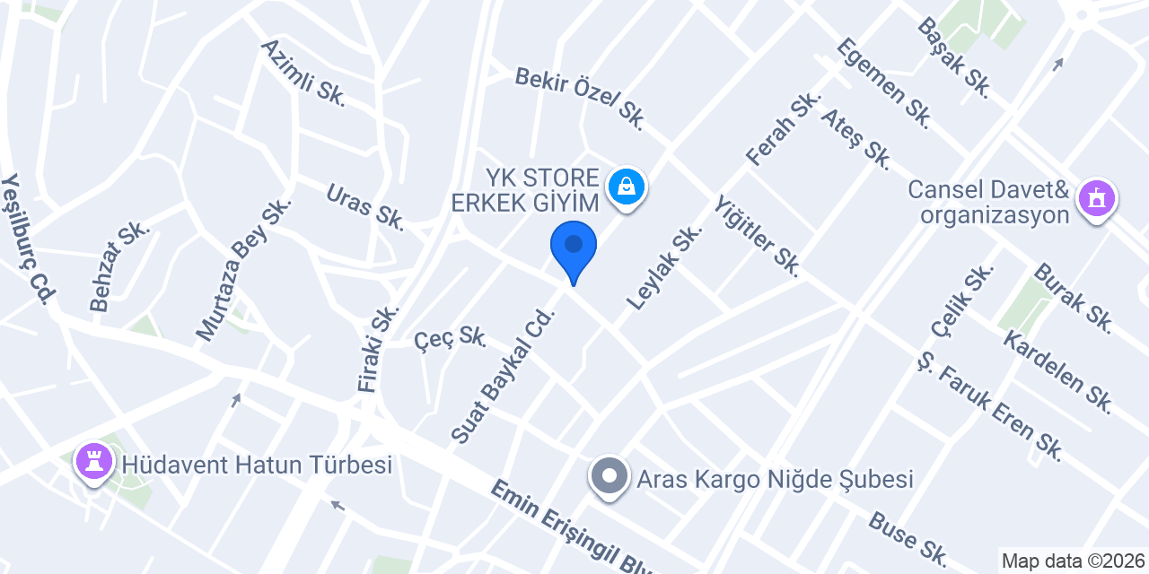 Çiçek Taksi konumu