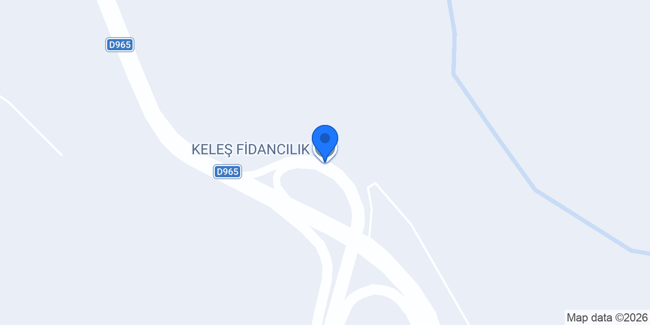 KELEŞ FİDANCILIK konumu