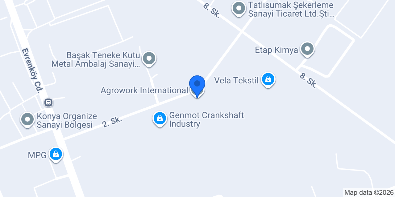Agrowork International konumu