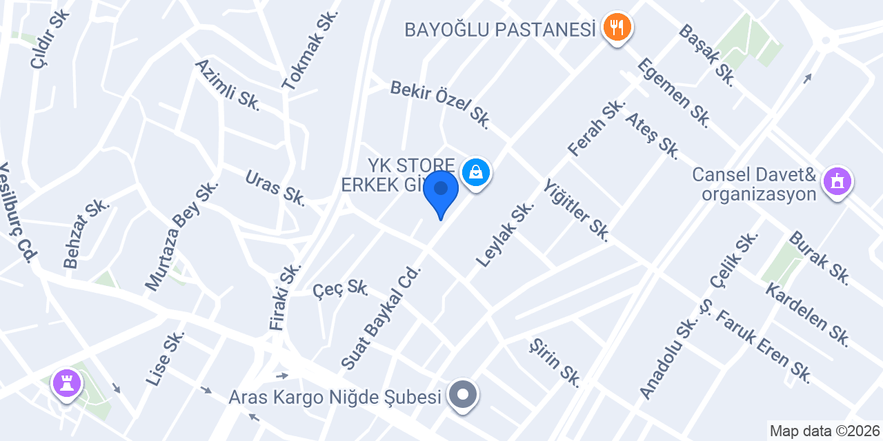 Yıldızer spot mobilya konumu