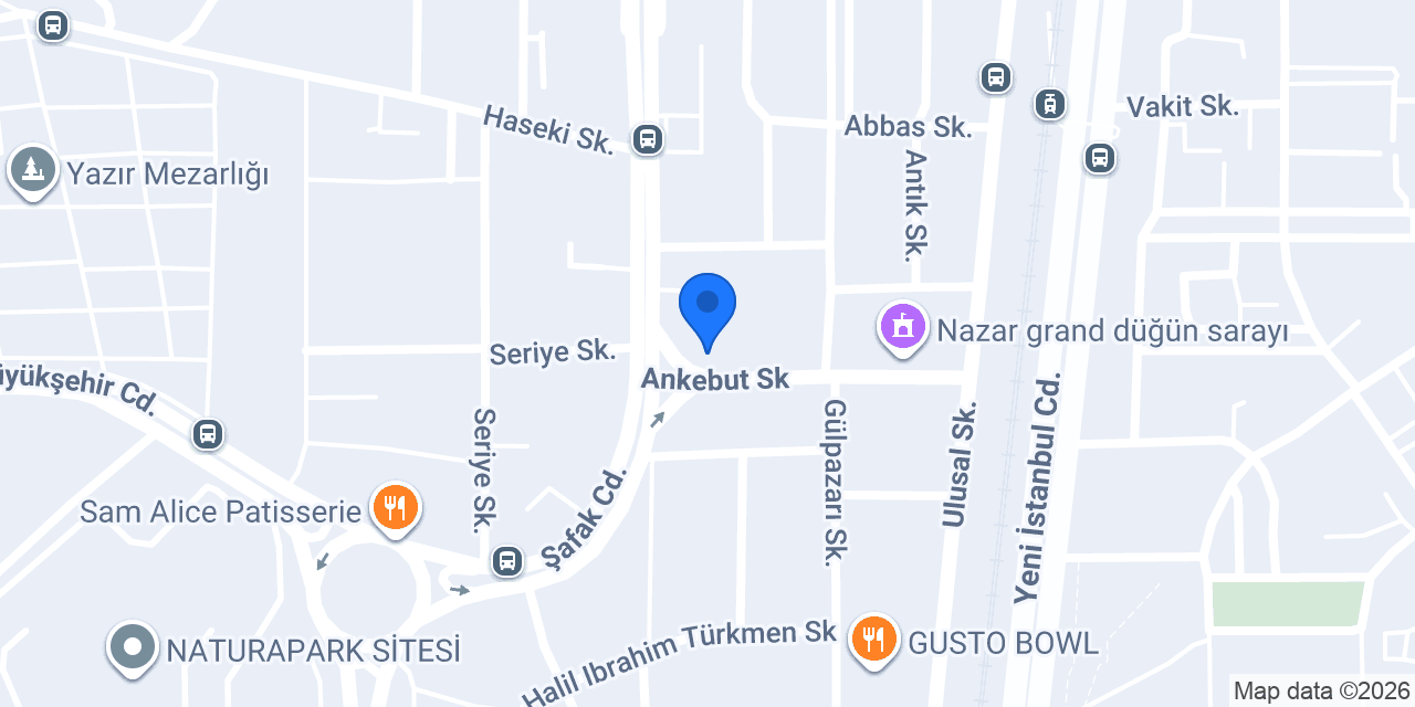Cafer Özgüven Kuaför konumu
