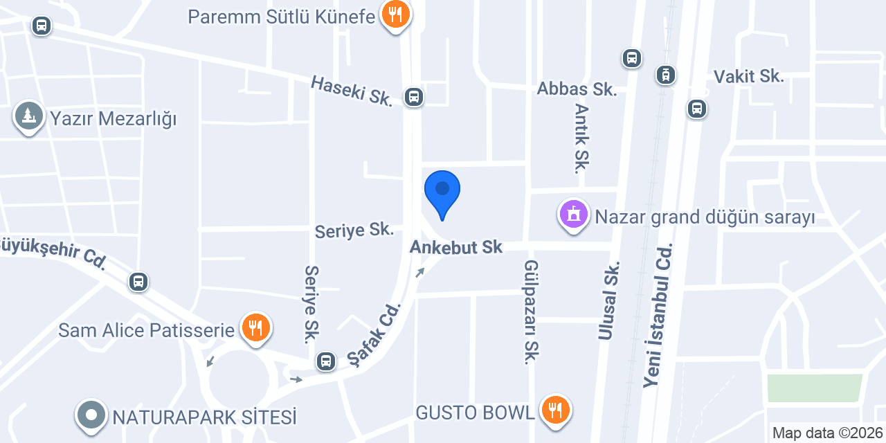 YAZIR ANGEL ÇİÇEKÇİLİK konumu