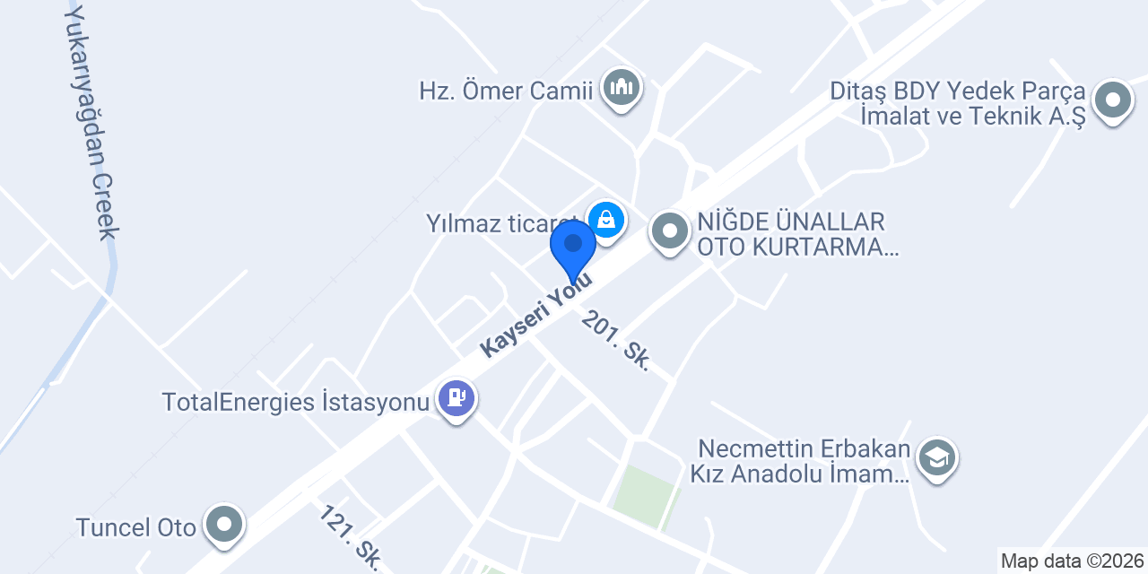 Karosan Mermer Granit konumu