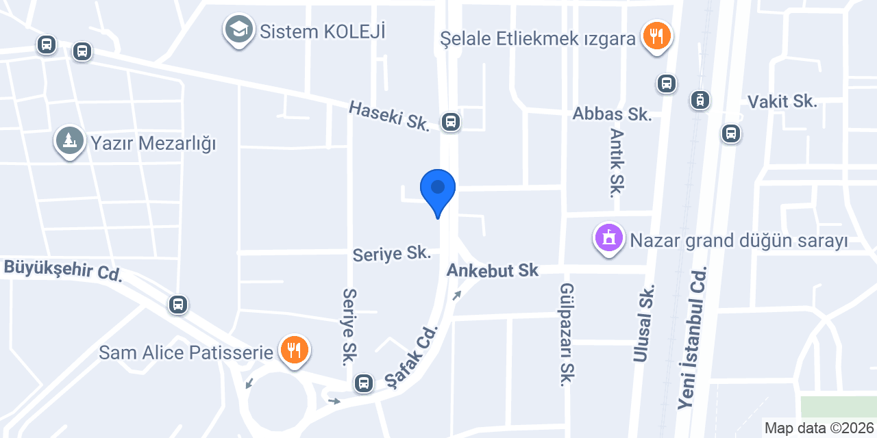 COMAKS BİLGİSAYAR konumu