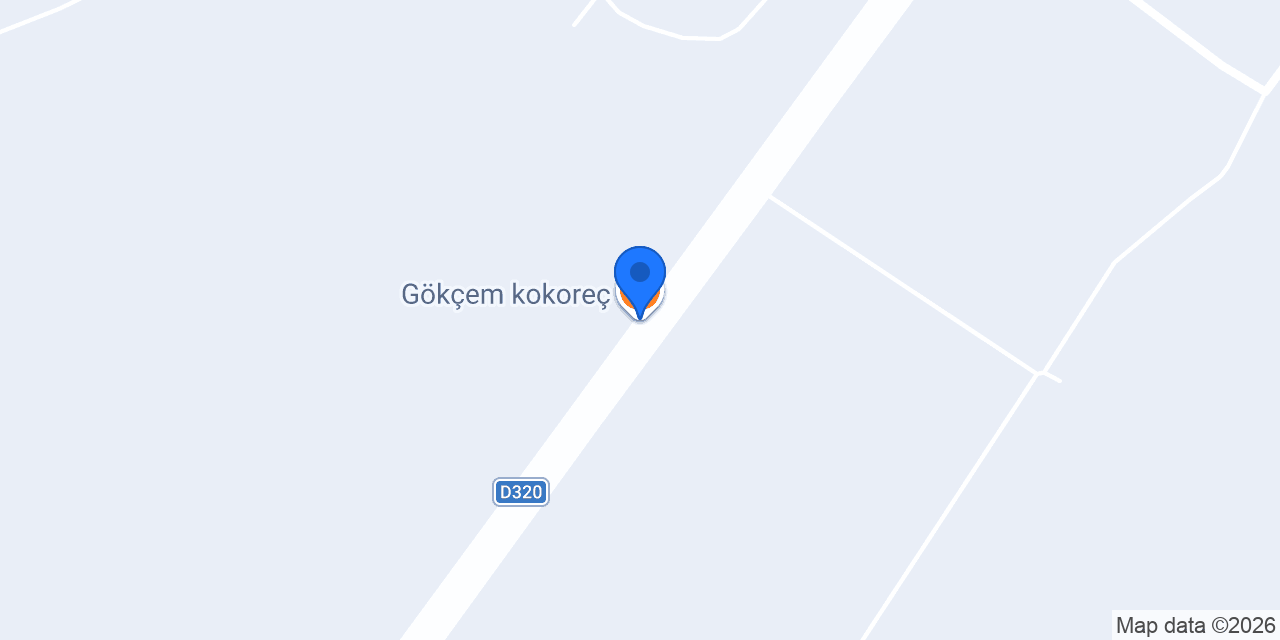Gökçem kokoreç konumu