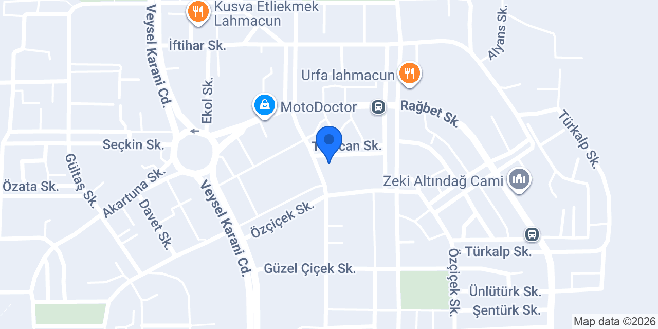 Tuba Bayan Kuaför Salonu konumu