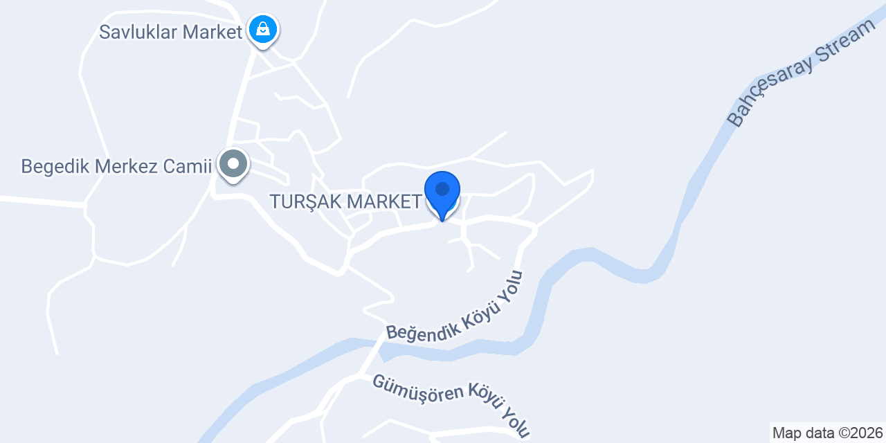 TURŞAK MARKET konumu