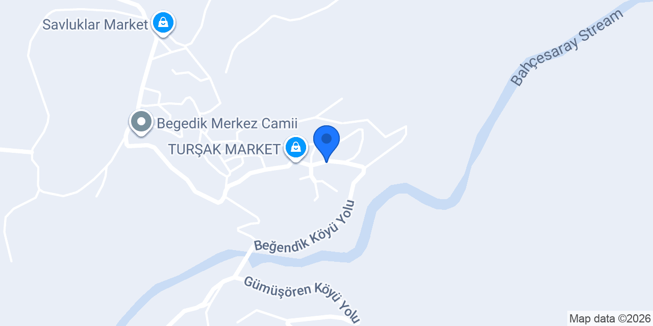 Gazi İlkokulu konumu