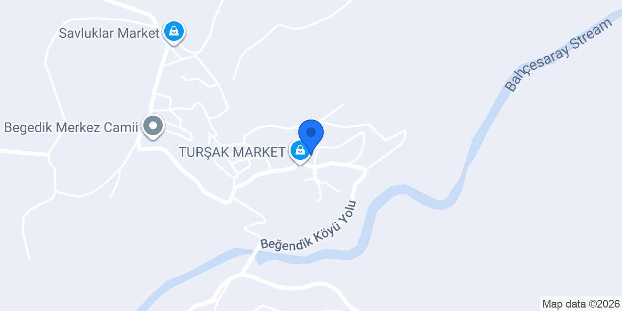 Beğendik Belediyesi konumu
