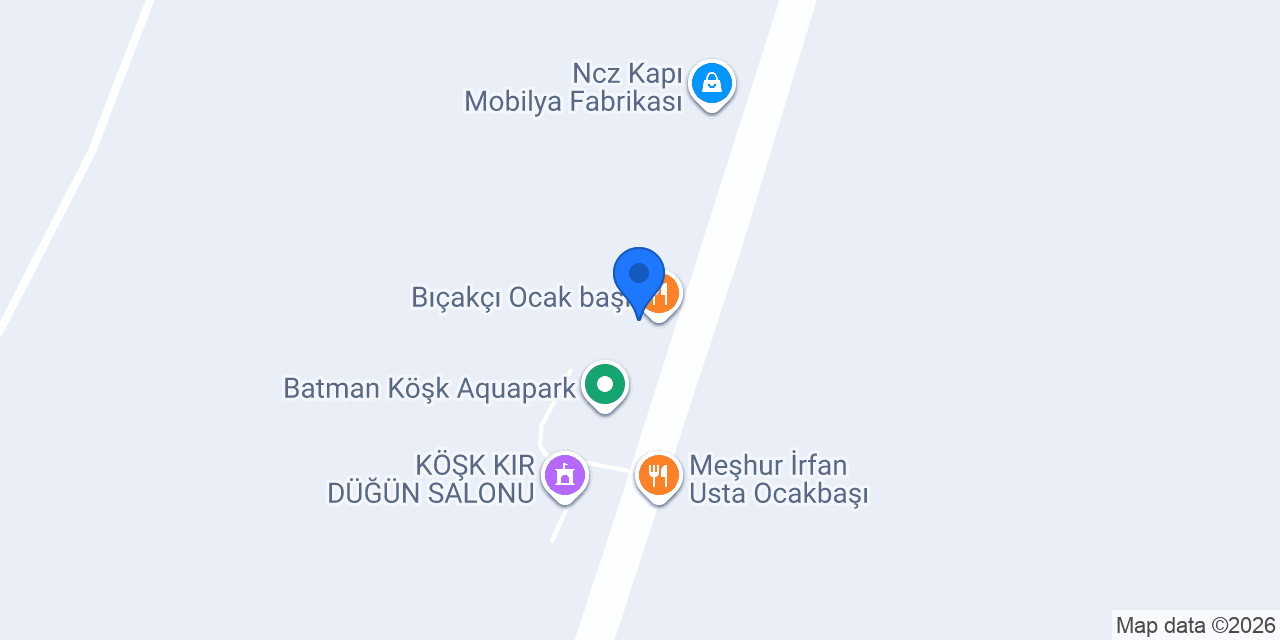 Bıçakçı Ocak başı konumu