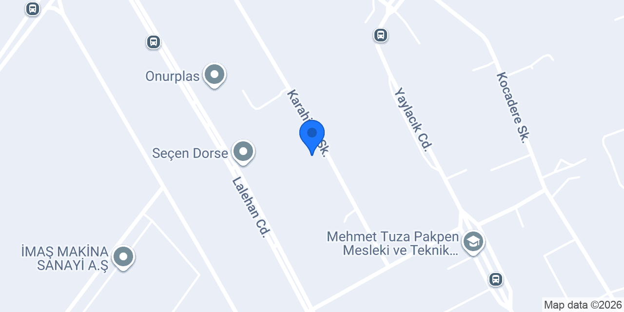 Ahmet Tekeci Dokum Ltd. Sti. konumu