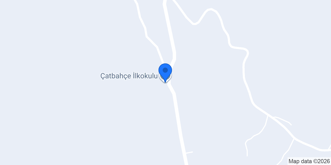 Çatbahçe İlkokulu konumu