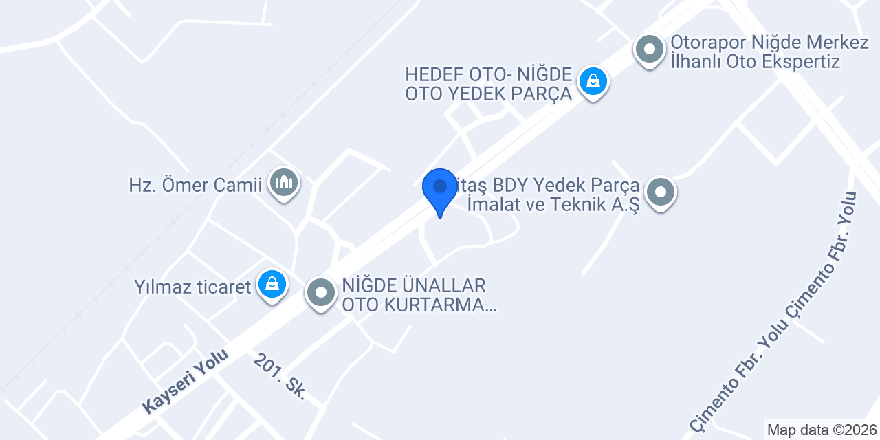 TÜRKOĞLU OTOMOTİV konumu