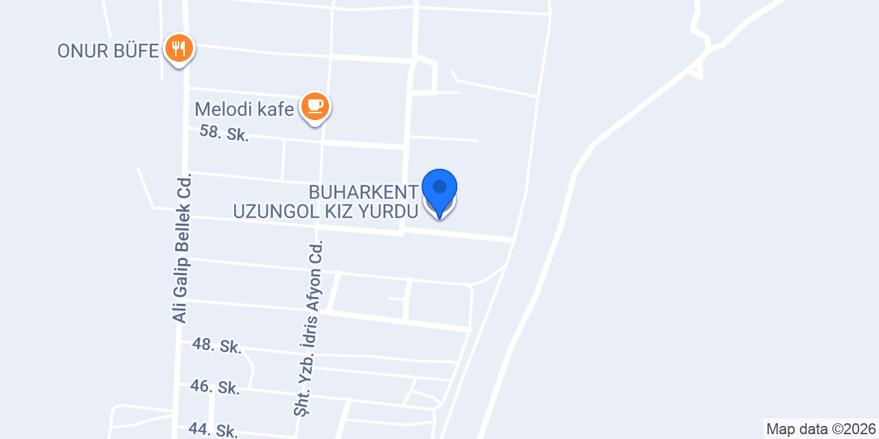 BUHARKENT UZUNGOL KIZ YURDU konumu