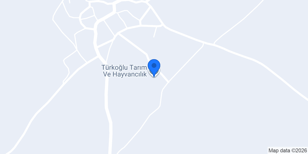Türkoğlu Tarım Ve Hayvancılık konumu