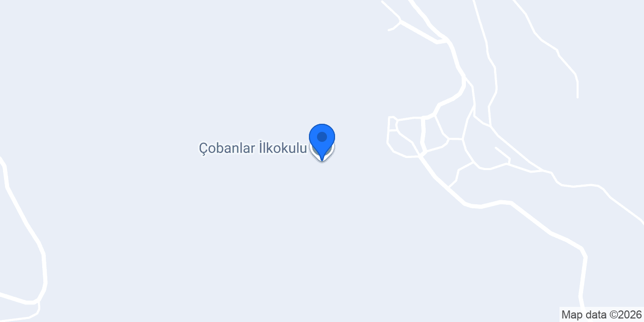 Çobanlar İlkokulu konumu