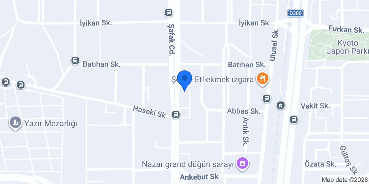 Konya Selçuklu Yazır Maralin Çiçekçilik konumu