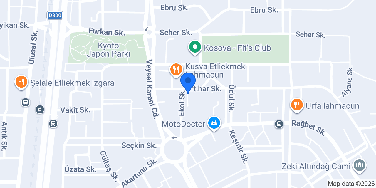 Yüksel Turizm konumu