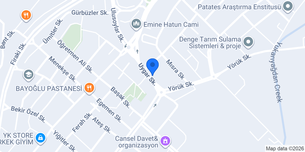 ÖZG AUTO konumu