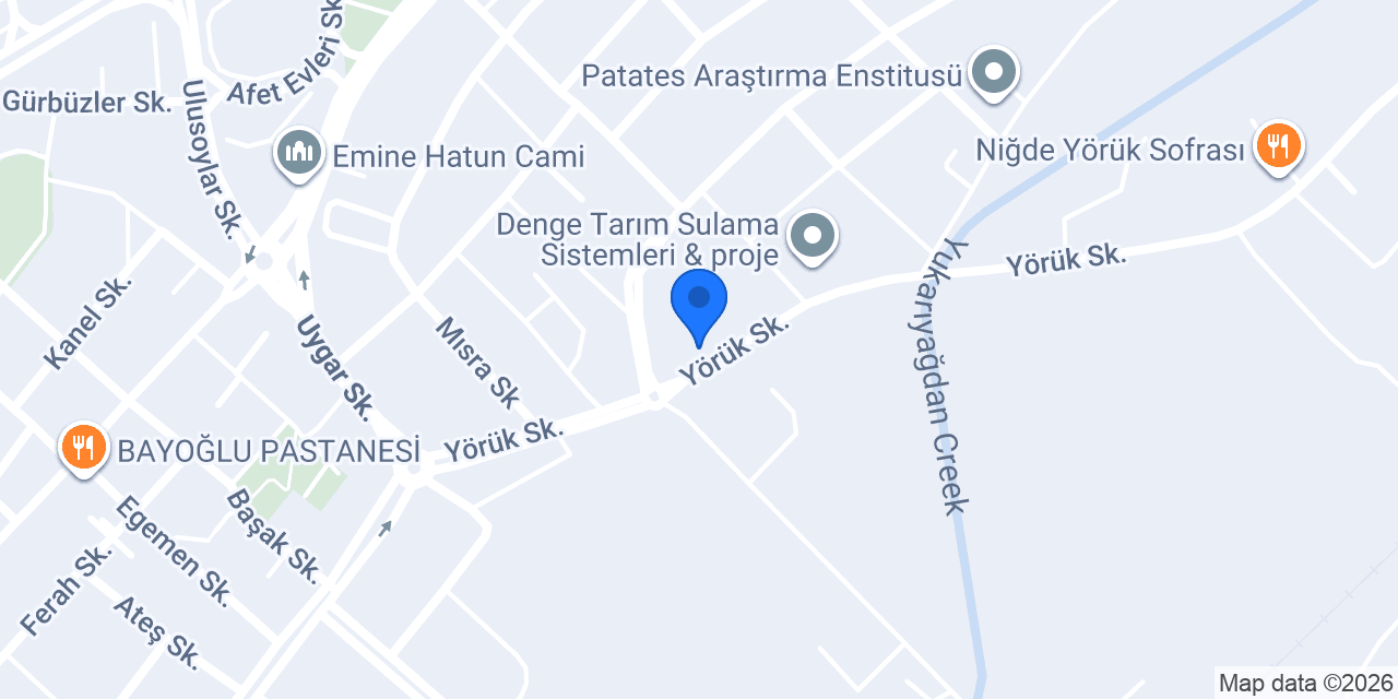 Toprak mantolama konumu