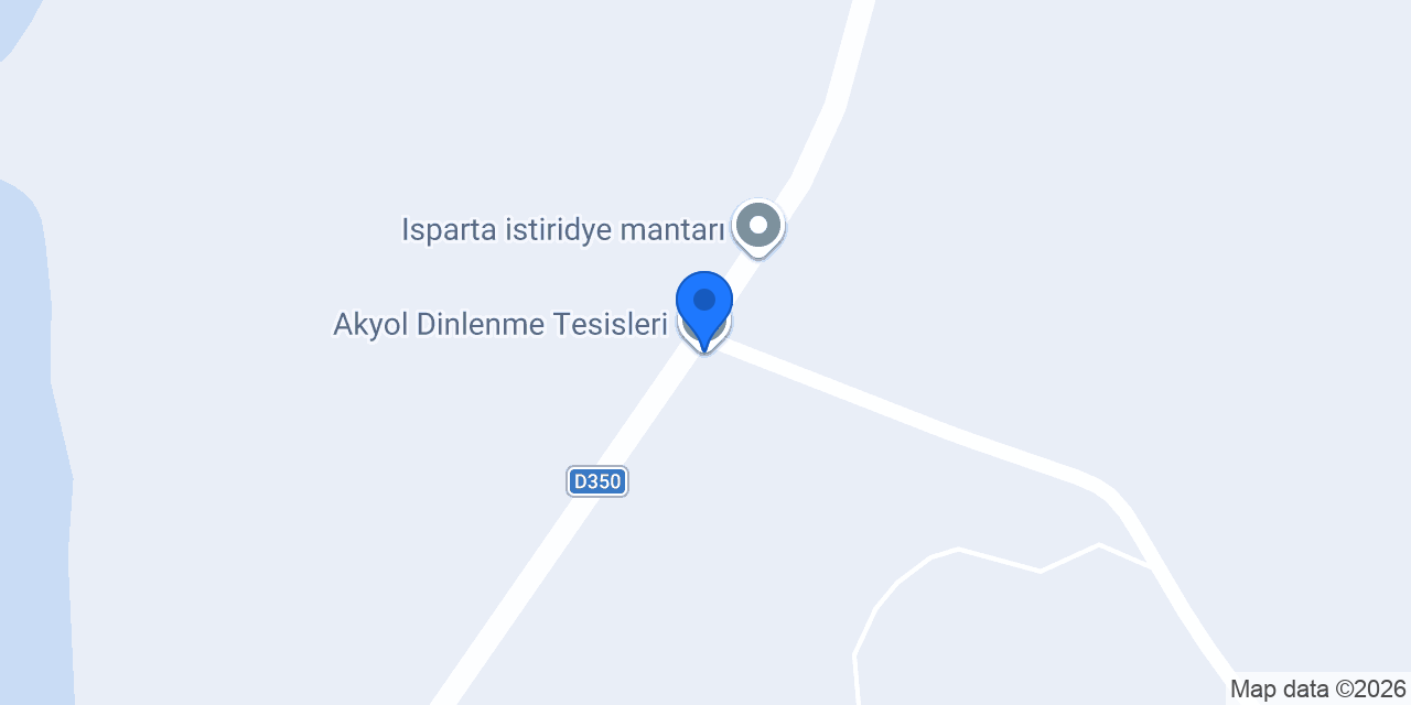 Akyol Dinlenme Tesisleri konumu