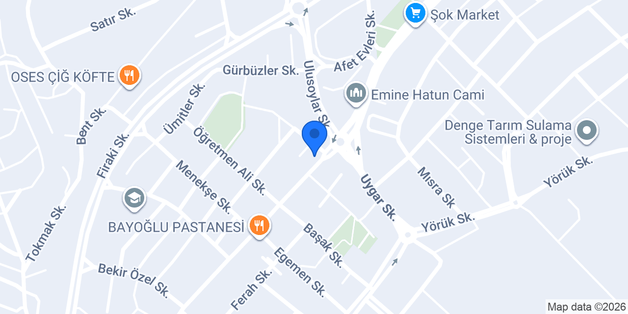 ÜNLÜ MOTORS konumu