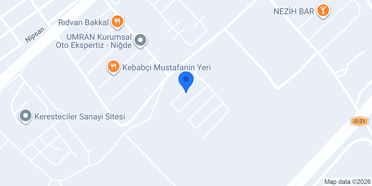 Niğde prefabrik çelik çatı insaat konumu