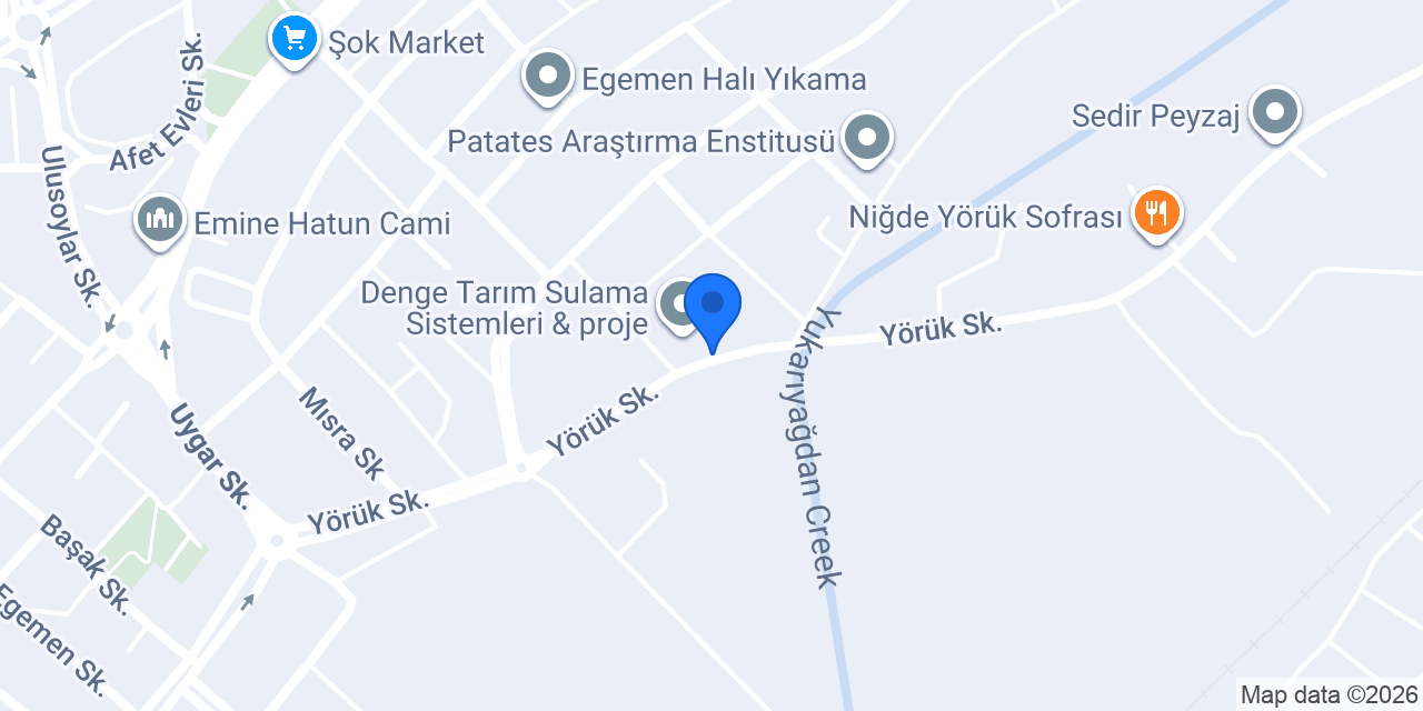 Niğde Seramik Fayans Dekorasyon konumu