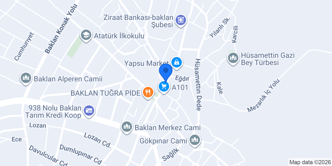 Öztürk Elektronik konumu