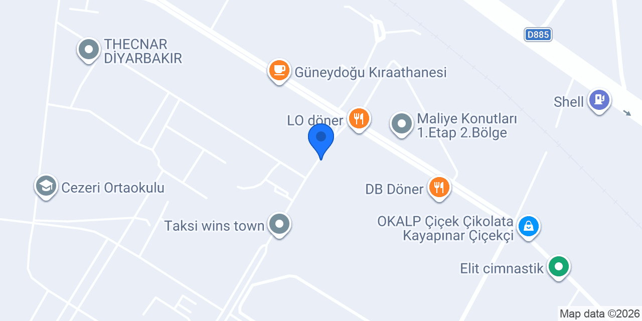 Şok Market konumu