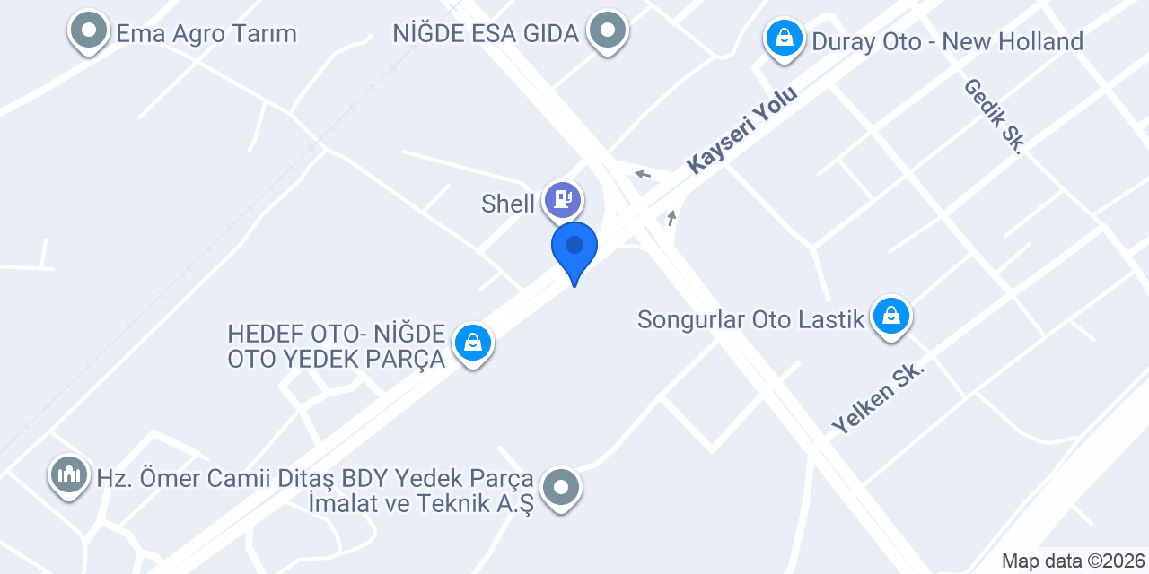 Nigde Atesoglu lpg konumu