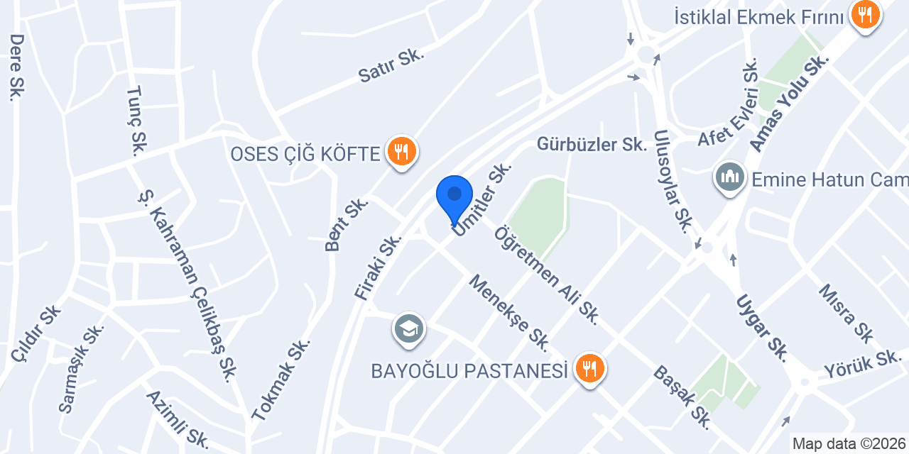 AYŞE NUR ECZANESİ konumu
